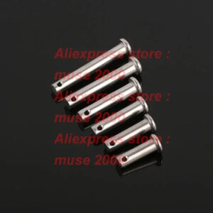 304 stainless steel m6 m8 m10 Dowel pin flat head hole column axial locating pin shaft split pin hole Round flat ends