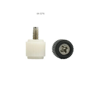 Steel Thumb Screw UNC6#-32 Plastic knurled head big head  Handle PC tooless insulation computer Main frame