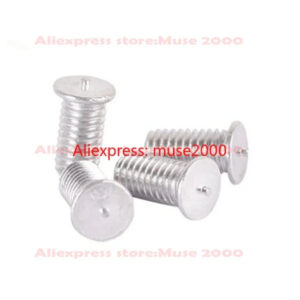 M3x6 10 20 30 40 50 nmm 6061 alumium steel screw weld Welding Studs bolt screw thread capaciter discharge welding board bolt