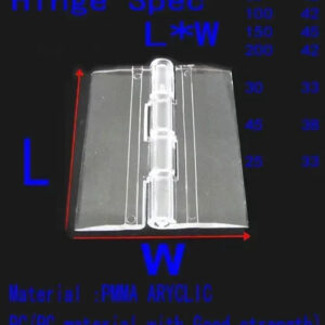 25x33 30x33 45x38 65x42 100x42 150x45 200x42mm door hinges arcylic plastic clear latch pet hamster cage show cupboard