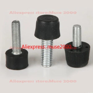 M6 M8 screw on feet pad Leg Adjustable plastic Base Screw-in Furniture Cabinet Table Levelling Glide Feet Foot bolt adjusting
