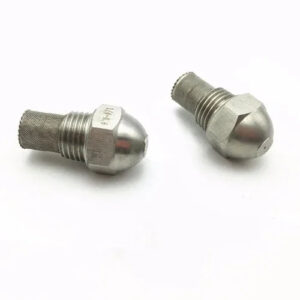 304 stainless steel 1/4 inch Mist fog nozzle 0.2 -1.8mm orifice diaFuel oil Ethanol nozzle Net filter jetting water humidify