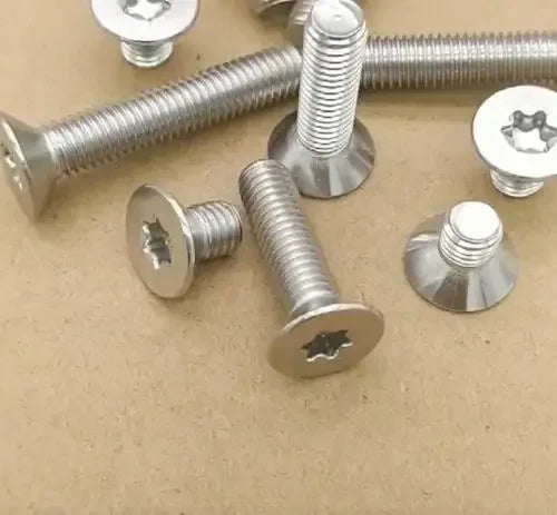 304 countersunk screw trox center no column drive M4 M5X 6 8 20 40 45 50 Stainless steel bolt nut set fastener flat head