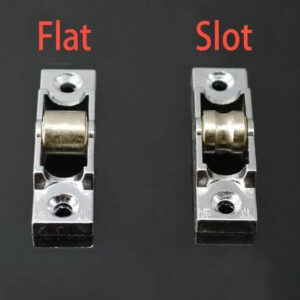 Steel roller pulley,door Sliding pulley single roller Slot surface cabinet door kitchen plastic rail window shadow window