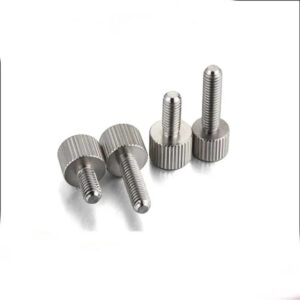 SS303 steel M4x6 8 10 12 14 16 18 20 25 30mm knurled Thumb Screw big head Plain Finish Handle adjustment toolless PC tooless