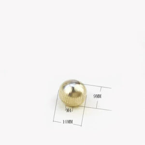 M4 pitch 0.7 mm brass domed nut knurled thumb nut dia 8 10mm handle nut light cap nut copper thread tube end fastener