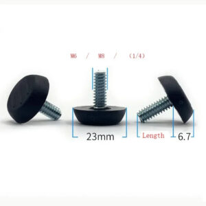 M6 M8 x10 12 15 18 20 25 31mm screw feet pad Leg Adjustable Base Screw-in Furniture Cabinet Table Levelling Glide Screw On