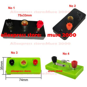 E10 Bulb Socket physical teching School teach equitment circuit connector  laboratory science
