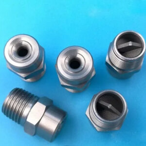 1/8 1/4 3/8 1/2 inch Solid cone spray nozzle Large angle 120 degree water jet mist fog integral nozzle dust surface washing