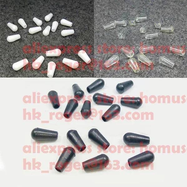 3mm Inner dia round PVC cap cover plastic pvc ends clear white clear feet cap steel rope end vinyl protector wire cable scratch