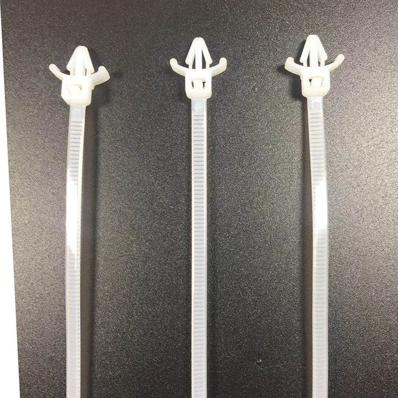 4x150 nylon cable tie 3.6mm width drilling hole PCB cable tiding rivet cable ties Buckle type plastic cable ties Fixed wire