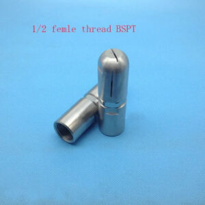 19250 type 1/2 inch female thread BSPT 360 degree Rotating Tank Washing Nozzles SS Steel oil Drum tank fruits,Fogging tank