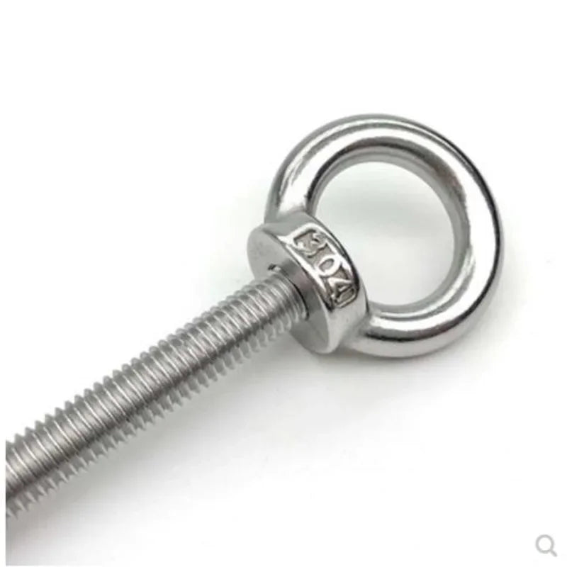 M3 M4 M5 M6 M8 304 steel ring screw ring nut welding made hanger screws bolts hook screws - Image 3