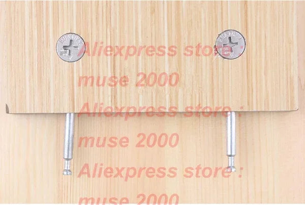 M6 Dia 5.3mm, 48-84mm Pole Furniture Connector, Eccentric Wheel Double-Head Lever, 3-in-1 Desk Table Panel Board Clamp - Image 4