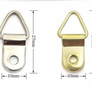 1 hole type samll Photo frame hardware steel hooker hanging pieces, furniture picture drawing hanger wire ring signs