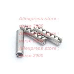M2 M2.5 M3 M4 M5 M6 Spring Pin Hollow Pins Cylindrical Pins Tooth shape Corrugated serrated Pins split pin  shaft 304 steel