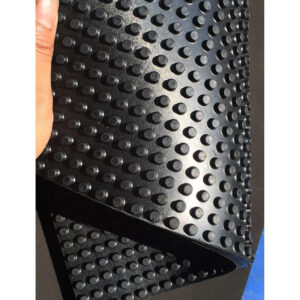 Rubber feet pad,rubber board sheet Height 16 20mm industry fan airconditioner buffer shock absorber feet machinery noise proof