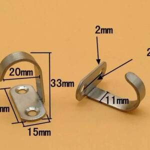 Top celling hook hanger steel single hooker cupboard clothes hat home furniture hardware thicken 2mm cliver drop hanger hock