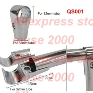 32mm tube joint alloy clothe tree connector, rod hanger,steel pipe cloth drying,good shelf,display shelf.lean tube lean pipe