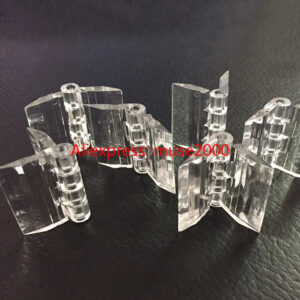 25 x 33 mm arcylic door  Piano Plexiglass hinge show exhibition box cupboard electronic jewel advertise