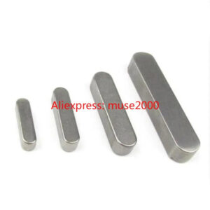 304 steel Square 8*7 10*8 12*8 mm dowel pin flat pin saft pin Square Chamfer A type ends steel pin