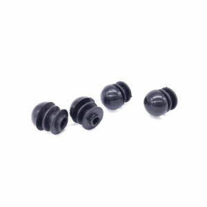 OD 12 mm tube  Ball head round plastic plug ends,blanking tube circular insert ends chair leg pad cover  tube outer