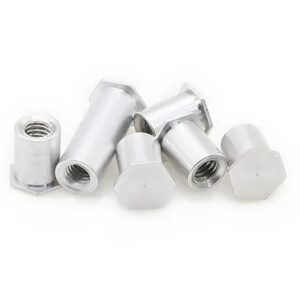 BSOS-3.5M4 rivet nut L4-40mm stainless steel Self-Clinching closed end pressured nut thin board plate fastener column