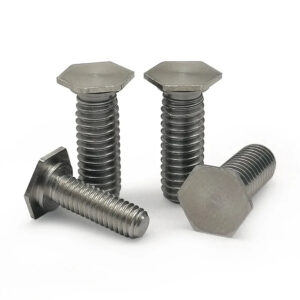 NFHS- M3M4 hex drive rivet bolt screw stainless steel Self-Clinching pass end pressured thin board plate fastener column