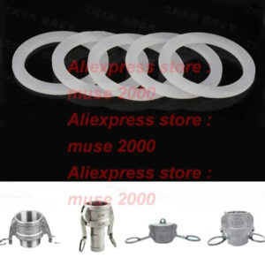 Camlock Quick fitting silicone rubber DN15 20 25 32 40 50 65 80 100 release coupling  gasket flexible pipe female oil truck
