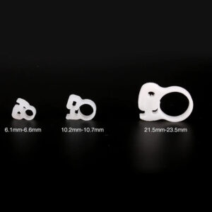 Plastic Hose Hoop tube clamp clip silicone rubber tube holder fastener gas liquid system control connector Strong force