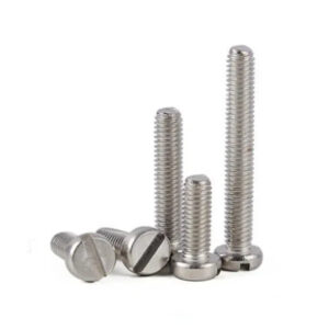 M3 x 4 5 6 8 10 20 25 30 35 40 50 mm Slotted drive round button head Steel screw bolt 304 stainless steel screw GB65