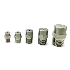 Solid cone Spray nozzle 1/8 1/4 3/8 1/2 3/4 1 inch BSPT water jetting mist 304 steel mist fog cleaning washing dust reducing