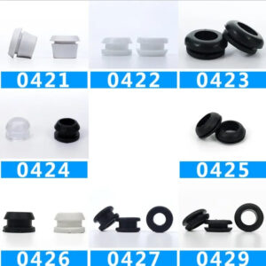 0421 0422 wire grommet thiner or thicken board double side LED lighting toy DIY coil protector metal outlet case plate