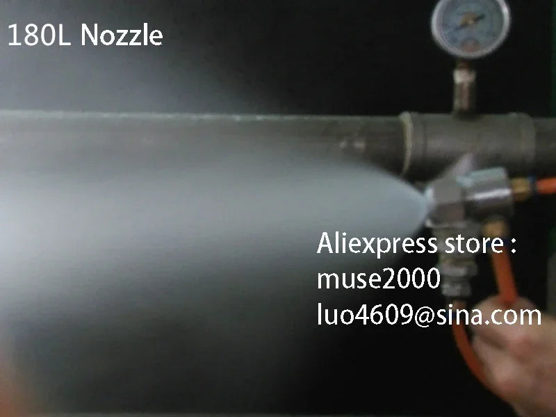 180 550 L/H Methanol fuel burner nozzle,SUS waste oil atomizing spray nozzle Diesel heavy Oil Nozzle atomization Alcohol-bas - Image 4