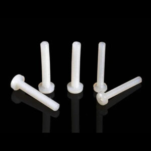 M2 2.5*4 5 6 8 10 white plastic pan head Bolts,Round pan Head cross head drive insulation LED Lighting screw nut DIY fastener