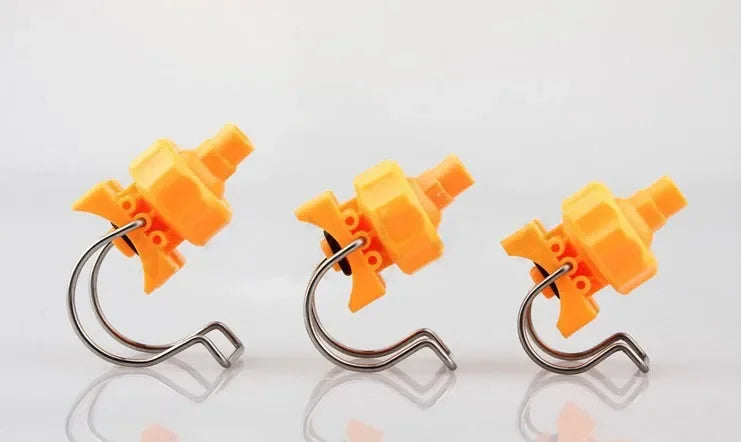 1 inch DN25=(32-35mm) Pipe Solid cone spray nozzle adjustable clip spray nozzle mist washing cleaning round covering humidifying