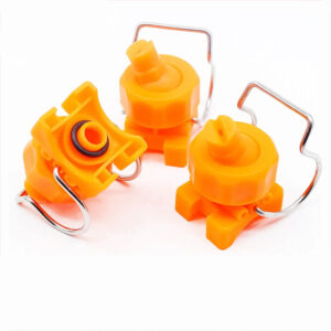 Fan flat spray nozzle mist fog 3/4, 1, 1-1/4,  1-1/2 , 2 inch Pipe Steel clamp adjustable ball detachable clip mist spray