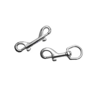 P shape single chain Rotatable ring hooker hanger wire rope pet rope connector 8 shape shackle 304 steel Wire rope belt buckle