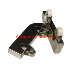 Cabinet arcylic box Glass exhibition window pulley Single row steel nylon roller glidewheel sheave display cabinet show case