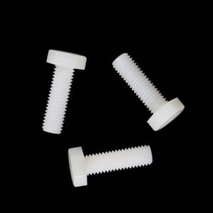 M3M4M5M8 Nylon bolt white screw outer hex head bolt, toy model DIY Airplane ship LED Lights electronic PCB fastener