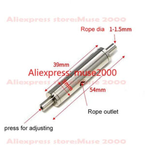 Reverse direction steel rope locker Ceilling light rope clip with hooks Wire gripper 1-1.5MM rope clip clamp holder frame