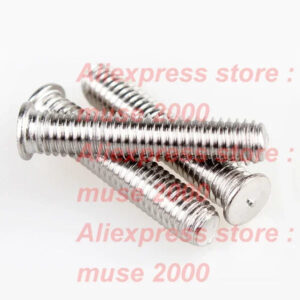 304 stainless steel M8 M10 x10 12 16 20 25 30 35 40 45 50 mm Welding Studs screw thread capaciter discharge welding board bolt