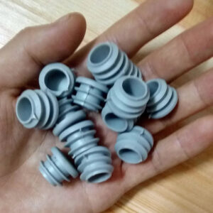 OD16 19 22 25 32 mm round tube plug gray color plastic end,tube insert ends,Blanking tube cap cover chair leg pad cover