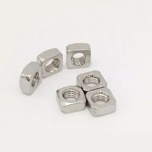 M3 M4 M5 M6 M8 M10 stainless steel Square Nut Steel fastener industrial Alloy aluminum section bar thin nut