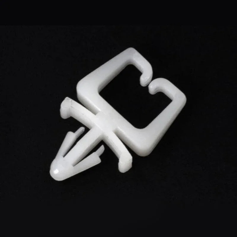 CHA6 Nylon square wire clamp cable tie PCB host wire tiding computer electronic Board hole inserting fix clip no adhesive backed