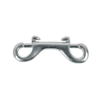 P shape double chain Rotatable ring hooker hanger wire rope pet connector 8 shape shackle 304 steel Wire rope belt buckle