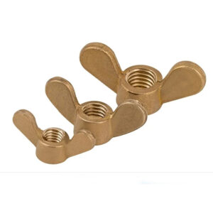 M4 M5 M6 M8 M10 M12 M14 M16 M18 M20 Wing nut copper nut metric steel nut brass fastener hardware screw bolt working