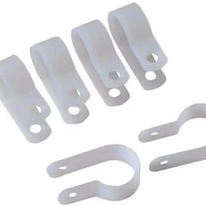 Series#R cable clamp#R Type cable tie,Nylon wire clip,3.3-10.6mm clamp dia,power cabinet,wire cable distribution fasten P-shape