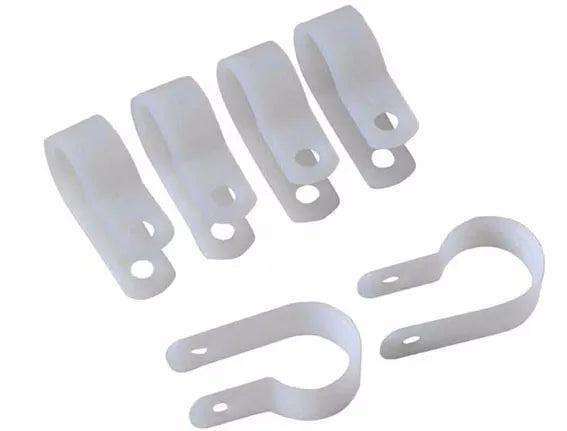Series#R cable clamp#R Type cable tie,Nylon wire clip,3.3-10.6mm clamp dia,power cabinet,wire cable distribution fasten P-shape