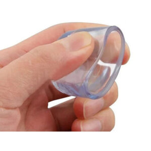 21mm transparent chair feet leg cap cover pad PVC clear plastic tube feet end furniture table desk anti-slip,anti-scratch